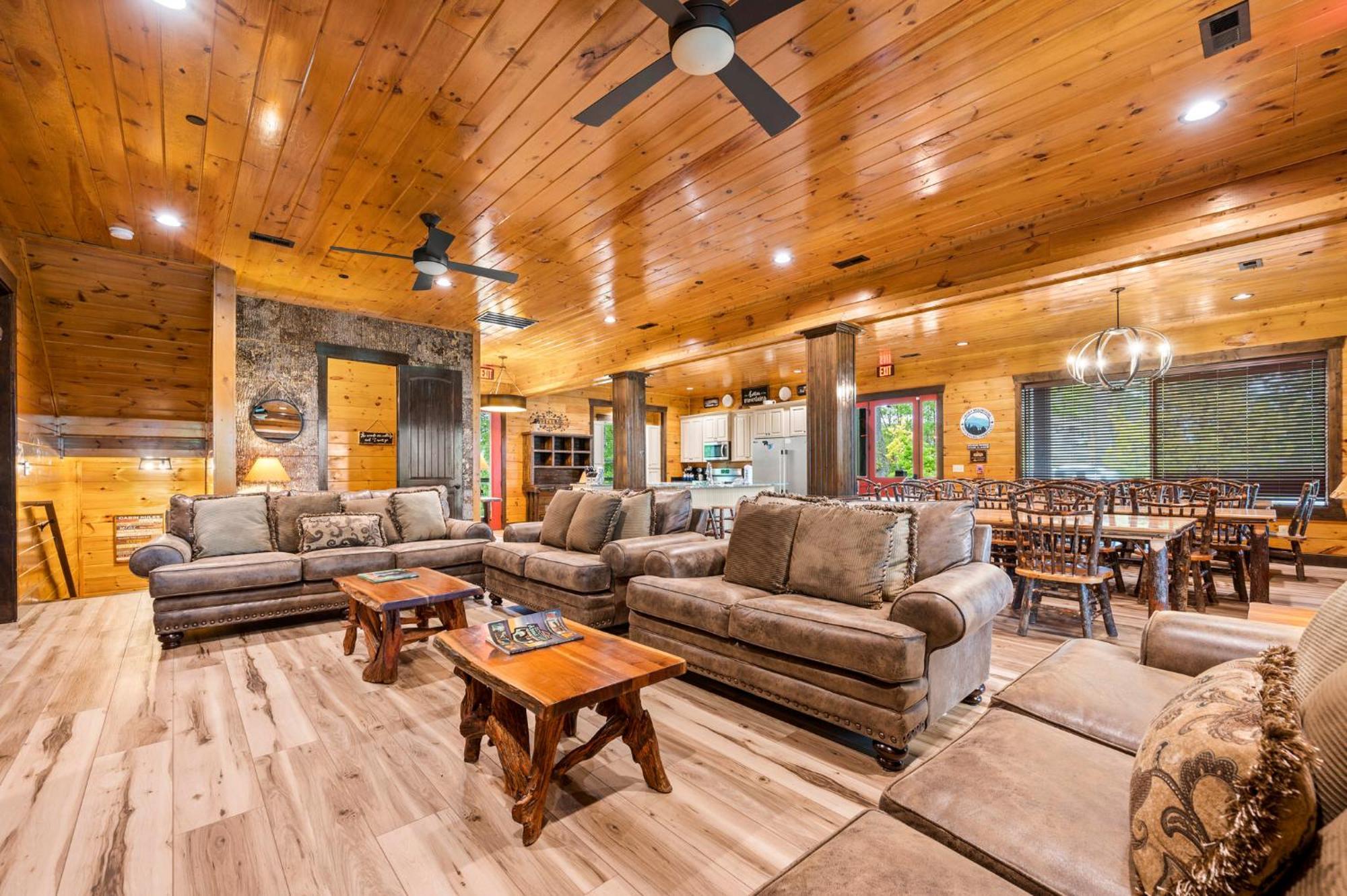 גטלינבורג Greystone Retreat By Stony Brook Cabins מראה חיצוני תמונה
